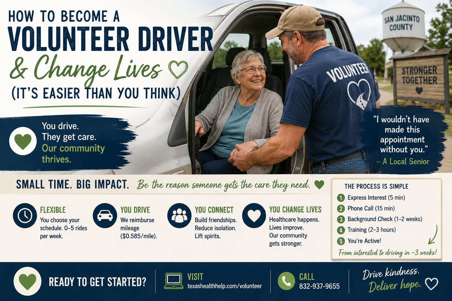 How to Become a Volunteer Driver & Change Lives (It's Easier Than You Think)