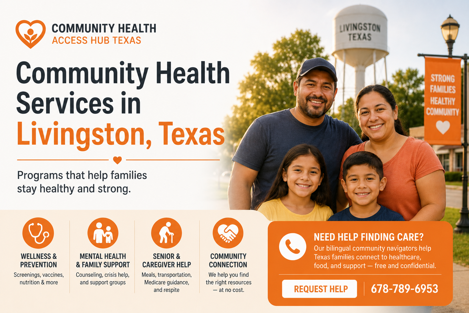 Community Health Services in Livingston, Texas: Programs That Help Families